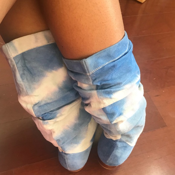 Brian Atwood tie dye boots ๐ - Picture 4 of 9